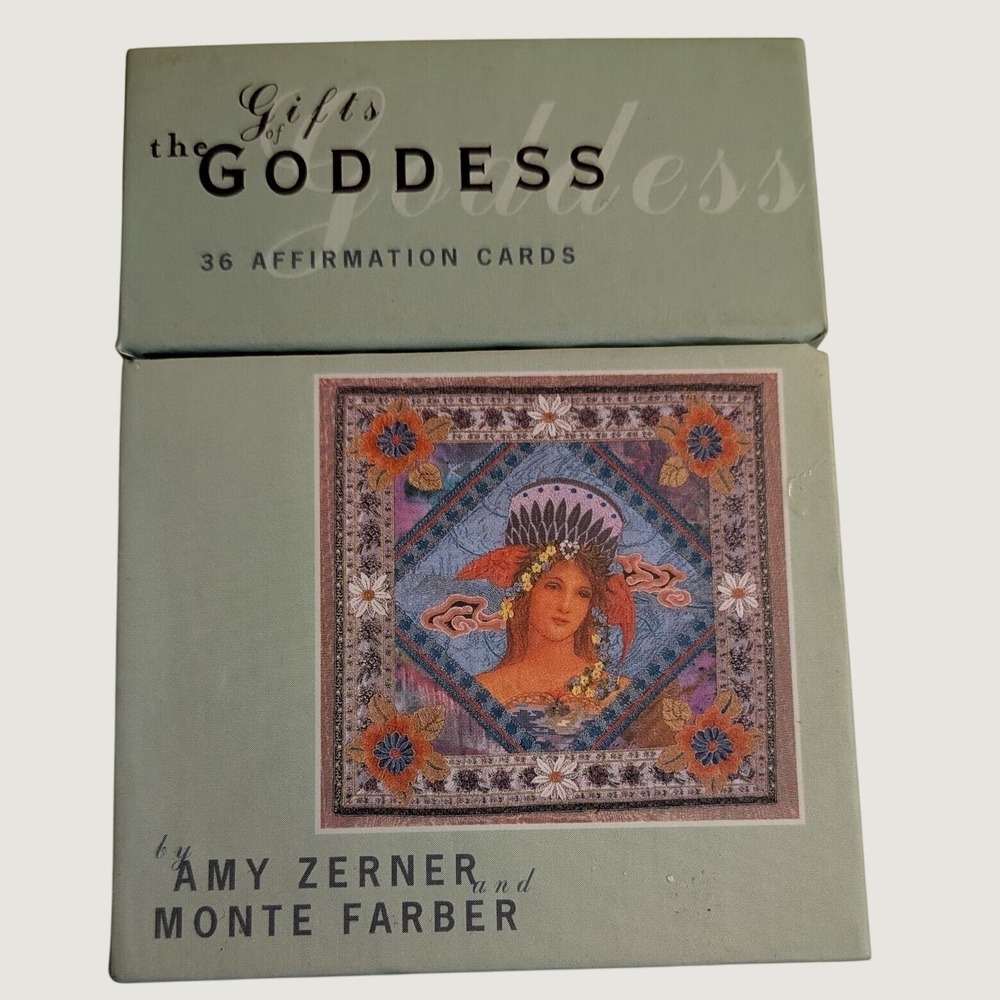 Gifts of the Goddess 36 Affirmation Cards Amy Zerner Monte Farber Chronicle Book
